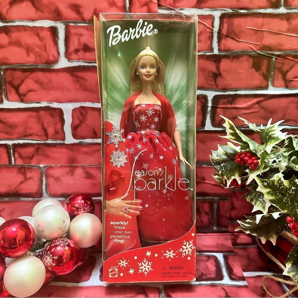 Barbie Season Sparkle Holiday doll